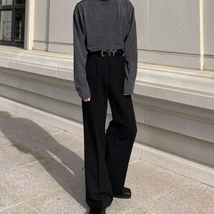 フレアパンツ メンズ スラックス フレアスラックス 春 夏 秋 フレア パンツ ベルボトムパンツ シンプル カジュアル おしゃれ 大きいサイズ 着〓せ | ブランド登録なし | 04