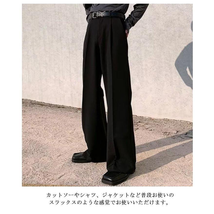 フレアパンツ メンズ スラックス フレアスラックス 春 夏 秋 フレア パンツ ベルボトムパンツ シンプル カジュアル おしゃれ 大きいサイズ 着〓せ | ブランド登録なし | 09