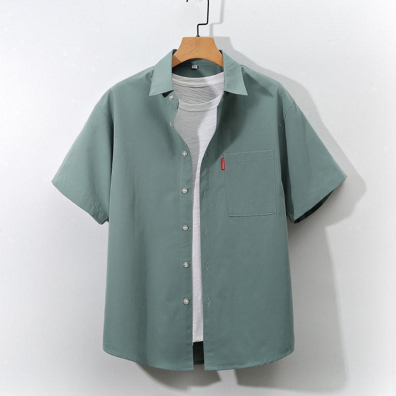 半袖シャツ メンズ カジュアルシャツ シャツ アロハシャツ ビジネス 紳士服 通勤通学 ぴったり 切り替え 細身 夏物 薄手 春夏 新作登場 | ブランド登録なし | 04