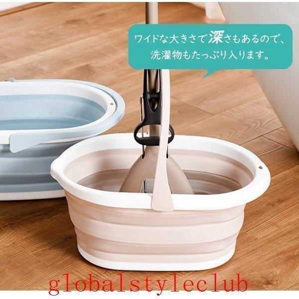 超折り畳みバケツシリコン製大容量パステルカラーおしゃれ折りたたみバスケットソフトバケツ洗濯かご浸け置きランドリーバスケット釣りバケツ | ブランド登録なし | 13