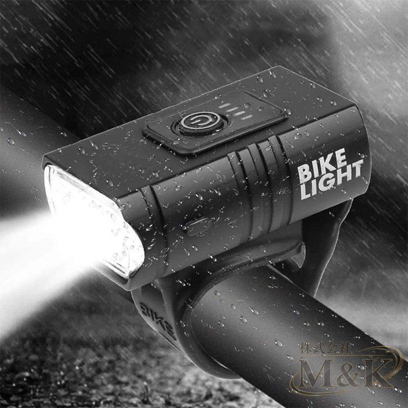 自転車ライト usb充電式 ヘッドライト 充電式 防水 自転車用ライト 簡単取り付け 自転車 LED 明るい 回転式 軽量 小型 | ブランド登録なし | 08