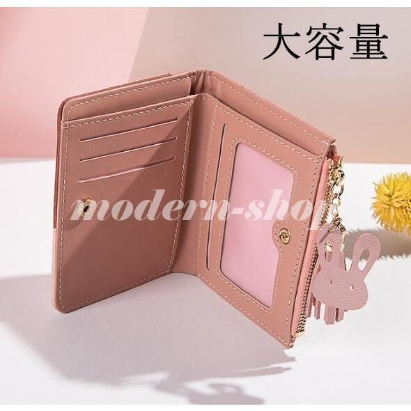 二つ折り財布 レディース 財布 ミニウォレット メンズ 使いやすい かわいい コンパクト 小銭入れ カードケース コインケース おしゃれ 大容量 | ブランド登録なし | 03