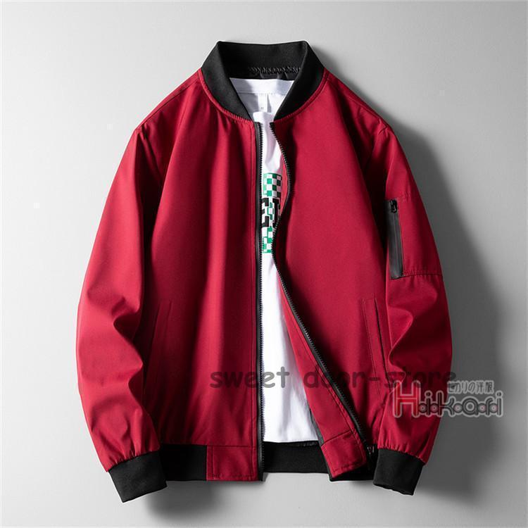 メンズ MA-1 ジャケット ミリタリージャケット フライトジャケット ブルゾン ジャンパー 薄手 秋服 | ブランド登録なし | 05