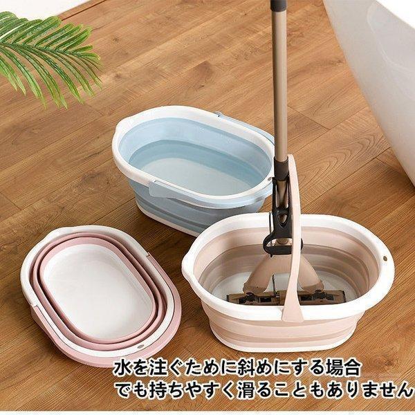 折りたたみ 洗い桶 たらい 大容量 畳んでコンパクト収納 ソフトバケツ コンパクトバケツ シリコン つけ置き 掃除 たらい ウォッシュタブ 掃除用具 | ブランド登録なし | 15