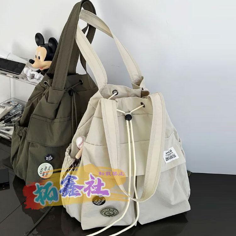 2way リュック ショルダー 2wayバッグ レディース ショルダーバッグ ナイロン 巾着バッグ トート 肩掛け 肩掛けバッグ 通学バッグ ポケット | ブランド登録なし | 10