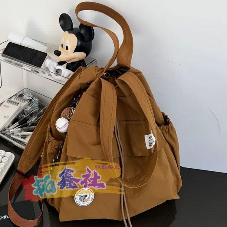 2way リュック ショルダー 2wayバッグ レディース ショルダーバッグ ナイロン 巾着バッグ トート 肩掛け 肩掛けバッグ 通学バッグ ポケット | ブランド登録なし | 11