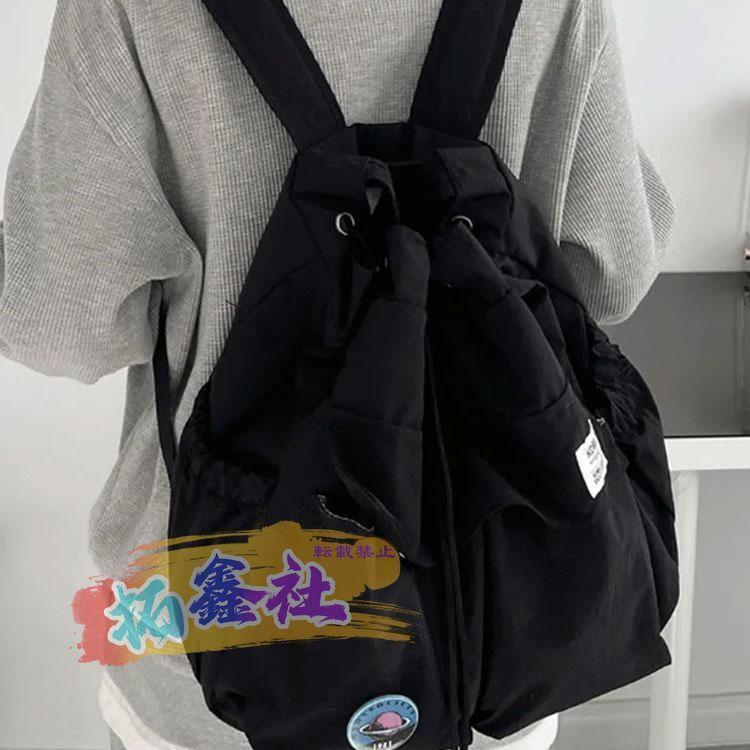 2way リュック ショルダー 2wayバッグ レディース ショルダーバッグ ナイロン 巾着バッグ トート 肩掛け 肩掛けバッグ 通学バッグ ポケット | ブランド登録なし | 12