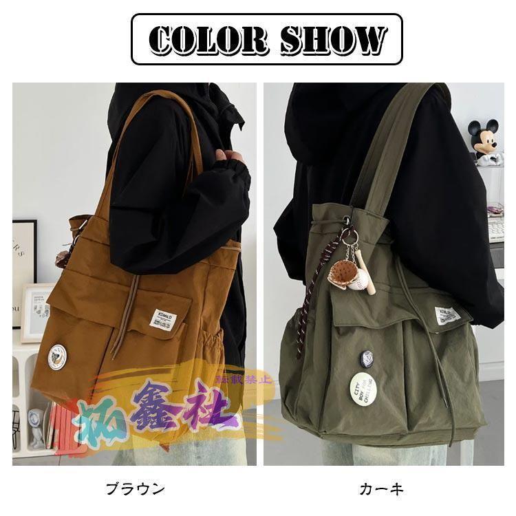 2way リュック ショルダー 2wayバッグ レディース ショルダーバッグ ナイロン 巾着バッグ トート 肩掛け 肩掛けバッグ 通学バッグ ポケット | ブランド登録なし | 14