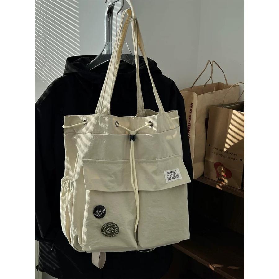 2way リュック ショルダー 2wayバッグ レディース ショルダーバッグ ナイロン 巾着バッグ トート 肩掛け 肩掛けバッグ 通学バッグ ポケット | ブランド登録なし | 05