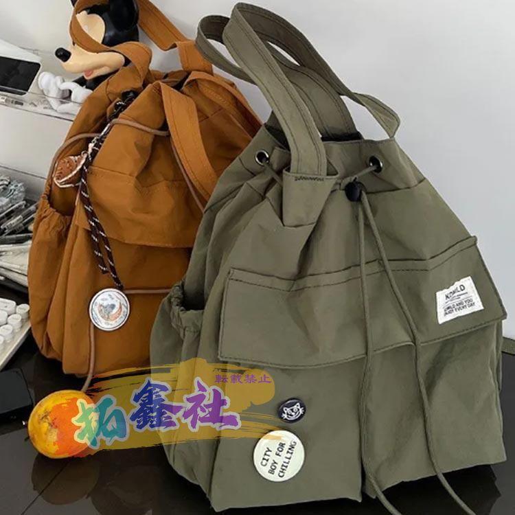 2way リュック ショルダー 2wayバッグ レディース ショルダーバッグ ナイロン 巾着バッグ トート 肩掛け 肩掛けバッグ 通学バッグ ポケット | ブランド登録なし | 09