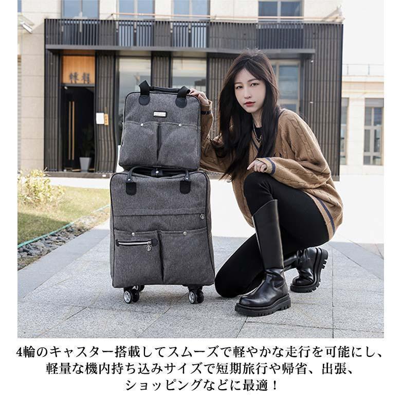 キャリーバック リュック 機内持ち込み キャリー リュック ショッピングキャリー 4輪 2WAY キャリーバッグ 折りたたみ メンズ レディース スー | ブランド登録なし | 08