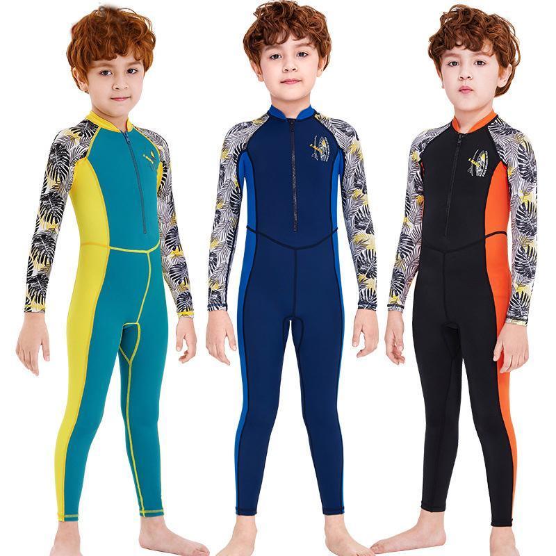 ウェットスーツ キッズ 潜水服 子供 女の子/ 男の子 ダイビング用海水浴 温泉 スイミ 高吸水発散耐久性 保温性 UVカット 日焼け防止 | ブランド登録なし