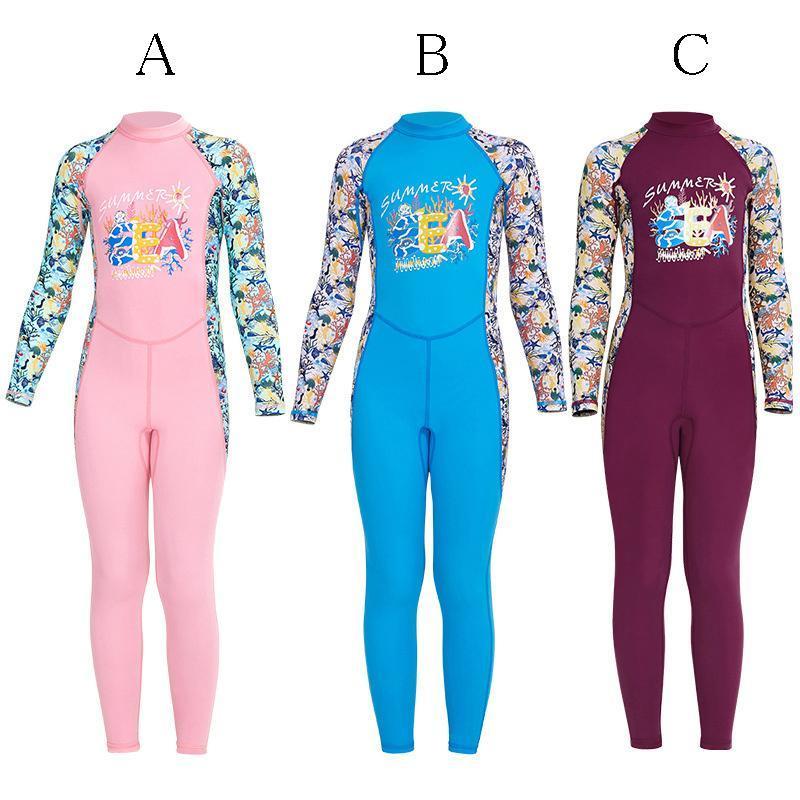 ウェットスーツ キッズ 潜水服 子供 女の子/ 男の子 ダイビング用海水浴 温泉 スイミ 高吸水発散耐久性 保温性 UVカット 日焼け防止 | ブランド登録なし | 14