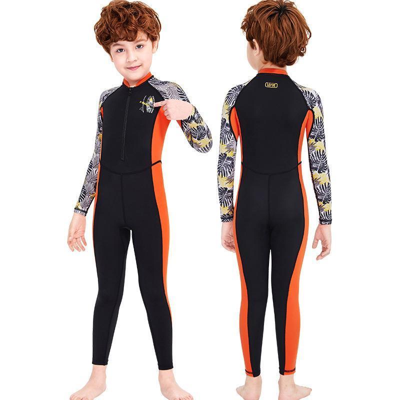 ウェットスーツ キッズ 潜水服 子供 女の子/ 男の子 ダイビング用海水浴 温泉 スイミ 高吸水発散耐久性 保温性 UVカット 日焼け防止 | ブランド登録なし | 04