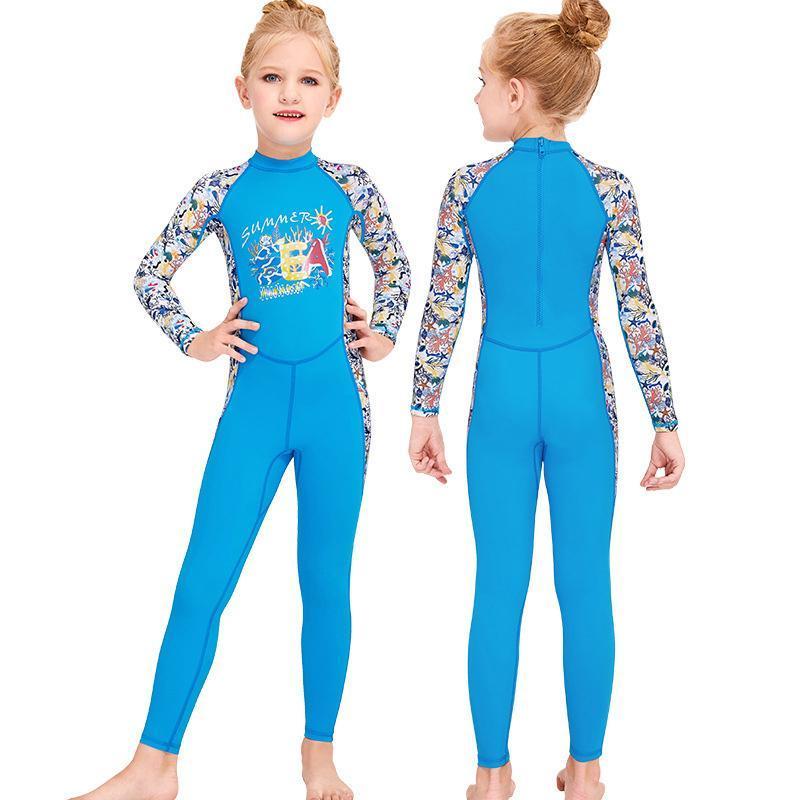 ウェットスーツ キッズ 潜水服 子供 女の子/ 男の子 ダイビング用海水浴 温泉 スイミ 高吸水発散耐久性 保温性 UVカット 日焼け防止 | ブランド登録なし | 07