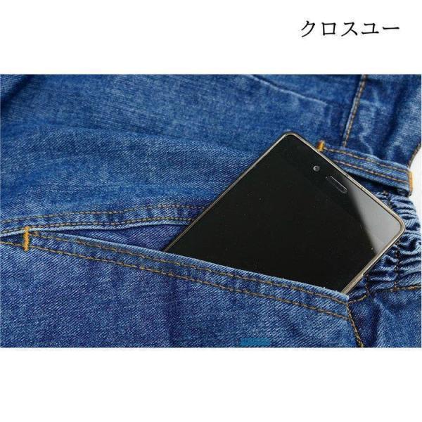 カーゴパンツ メンズ ワークパンツ デニムブルー 夏 厚手 大きくサイズ 作業服 丈夫 耐磨耗 火傷予防 やけど防止 | ブランド登録なし | 09