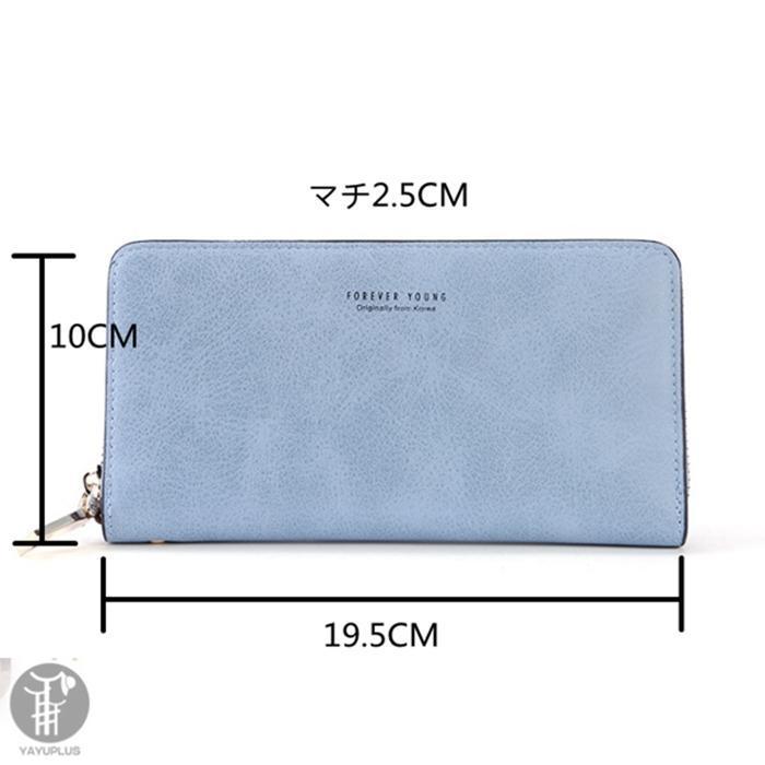 財布 長財布レディース 小銭入れあり レザー 機能的 お財布 女性用 ファスナー 大容量 レザー ロングウォレット カード収納 代引不可 | ブランド登録なし | 02