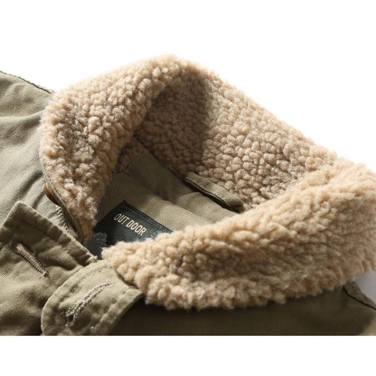 ミリタリージャケット メンズ N-1 デッキジャケット ボアジャケット 裏起毛 ブルゾン ジャケット 冬服 冬物 あったか | ブランド登録なし | 12