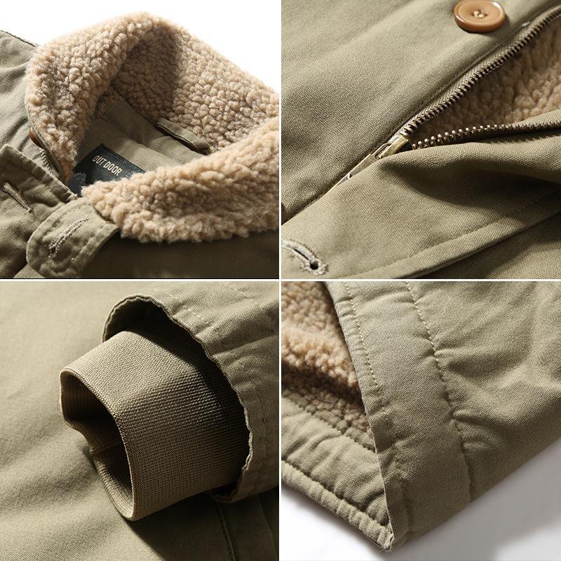 ミリタリージャケット メンズ N-1 デッキジャケット ボアジャケット 裏起毛 ブルゾン ジャケット 冬服 冬物 あったか | ブランド登録なし | 13