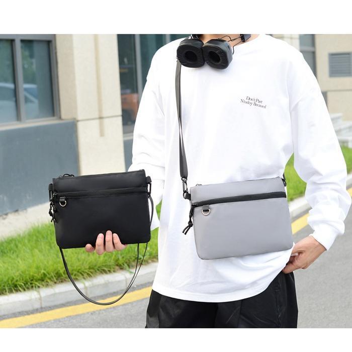 サコッシュ メンズ レディース 軽量 ミニ ショルダーバッグ バッグ シンプル 小さめ スマホ バッグインバッグ 小物入れ | ブランド登録なし | 07