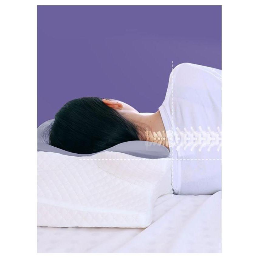 枕 首が痛くならない 睡眠枕 まくら 低反発枕 凹型設計 ストレートネック いびき対策 眠れる 頚椎サポート 体圧分散 安眠枕 うつぶせ寝 横向き 仰 | ブランド登録なし | 12