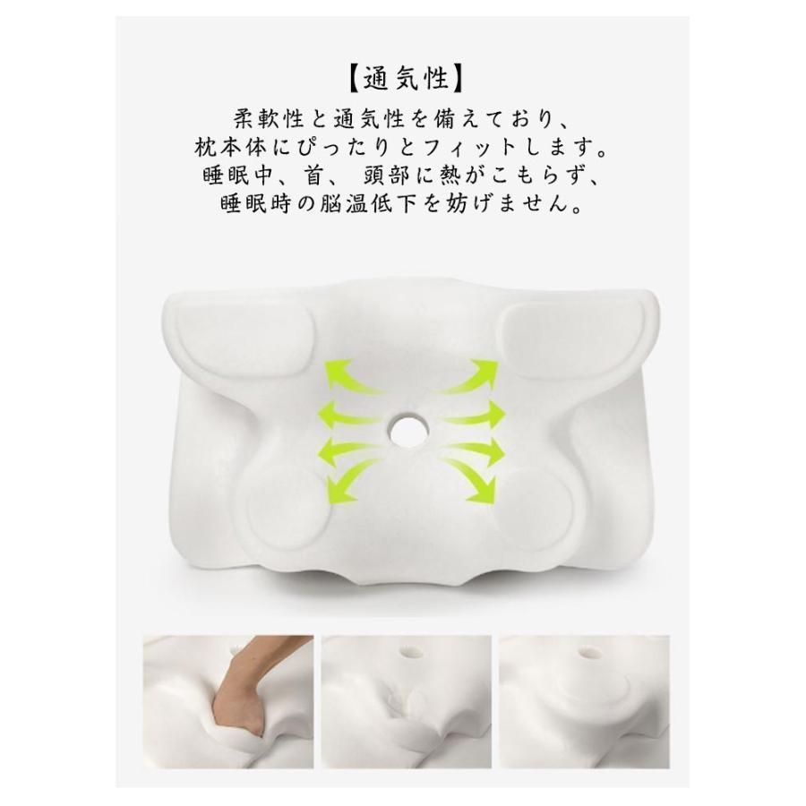 枕 首が痛くならない 睡眠枕 まくら 低反発枕 凹型設計 ストレートネック いびき対策 眠れる 頚椎サポート 体圧分散 安眠枕 うつぶせ寝 横向き 仰 | ブランド登録なし | 16