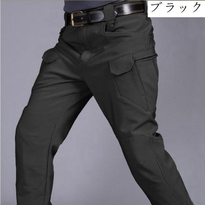 カーゴパンツ 冬 裏起毛 ミリタリー 作業服 防寒ズボン 大きいサイズ 登山パンツ 釣り メンズ 裏起毛 暖かい | ブランド登録なし | 02