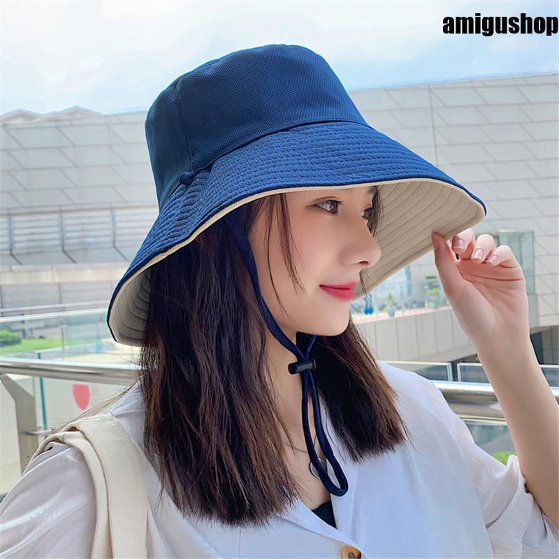 UVカット 帽子 レディース ハット つば広帽子 日焼け防止 遮光 小顔効果 折りたたみ あご紐付き 飛ばない 携帯便利 アウトドア 春夏 旅行 | ブランド登録なし | 06