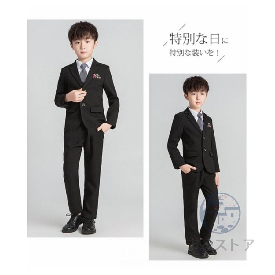 フォーマル スーツ 男の子 安い 子供 入学式 卒業式 小学校 タキシード キッズ 男子 結婚式 発表会 卒園式 七五三 ジュニア 子供服 | ブランド登録なし | 16