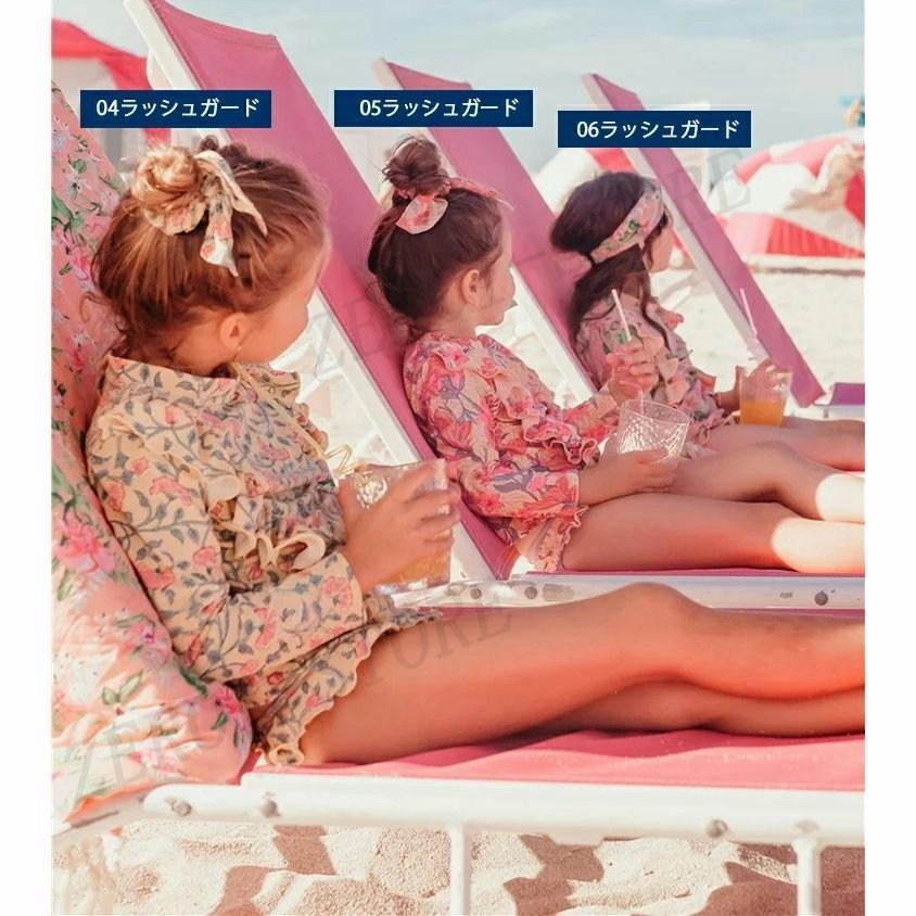 水着 キッズ水着 キッズ 子供 子ども 女の子 ガールズ ベビー水着 子供水着 水着 ワンピース セパレート 長袖 ラッシュガード ビキニ | ブランド登録なし | 05