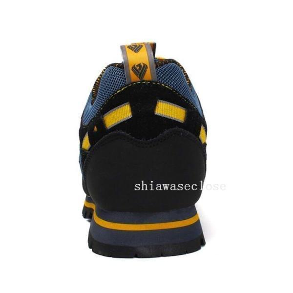 トレッキングシューズメンズ アウトドアシューズ ハイキングシューズ ウォーキングシューズ遠足靴ローカット　登山靴 通気性 防滑耐磨耗 | ブランド登録なし | 03