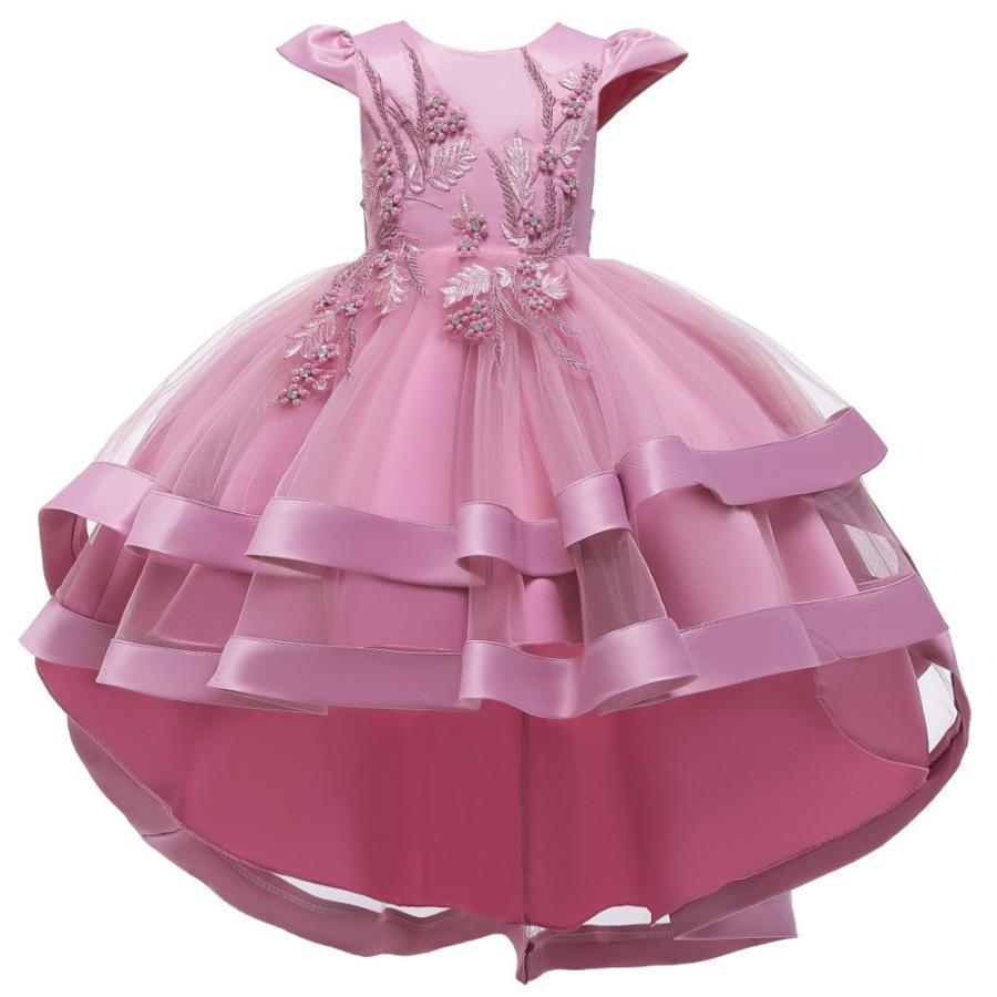 子供ドレス ピアノ発表会 結婚式 キッズ フォーマルドレス 子どもドレス ジュニアドレス 5色 110 120 130 140 150 160 | ブランド登録なし | 07