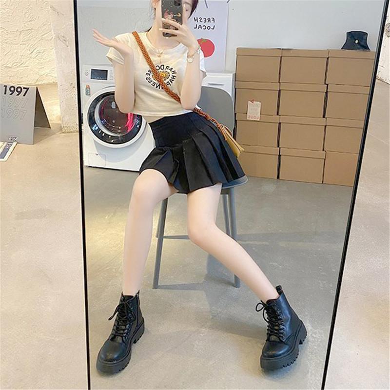 ブーツ レディース ショートブーツ PUブーツ 厚底 フラット ローヒール パンプス レザー カジュアル 春秋 秋冬 ライダースブーツ 秋コーデ 防寒 |  | 07