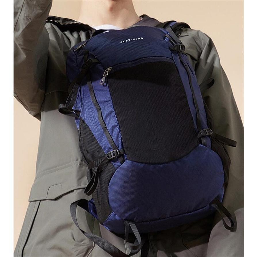 リュック 登山 折りたたみ リュックサック 大容量 レディース 軽量 メンズ 男女兼用 日帰り登山 防水 撥水 軽い キャンプ 旅行 | ブランド登録なし | 22