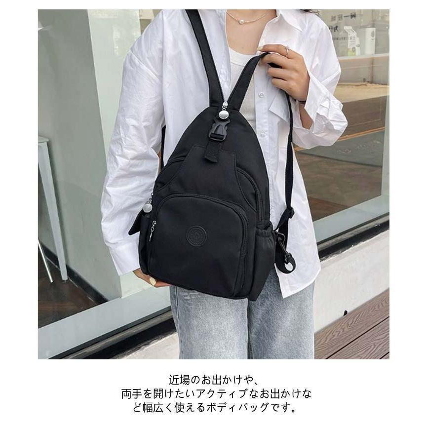 大きめ バッグ 3way ショルダーバッグ ボディバッグ メンズ 大容量 男女兼用 かわいい スリングバッグ リュック 肩掛け 背負う レディース |  | 11