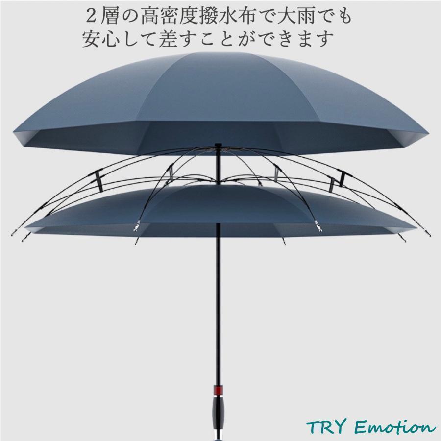 雨傘 逆さ傘 おしゃれ 逆折り式傘 濡らさない メンズ レディース 長傘 ワンタッチ 濡れない 逆さま傘 大きめ 8本骨 ドーム型 65cm | ブランド登録なし | 08