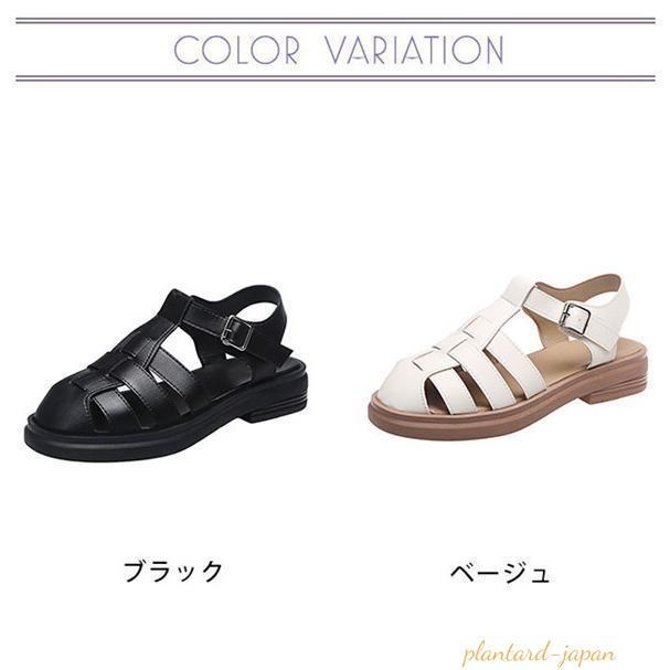 サンダル グルカサンダル レディース 編み込み 履きやすい おしゃれ フラット 夏 痛くない ぺたんこ 厚底 疲れない 大人 可愛い 爆買 | ブランド登録なし | 03