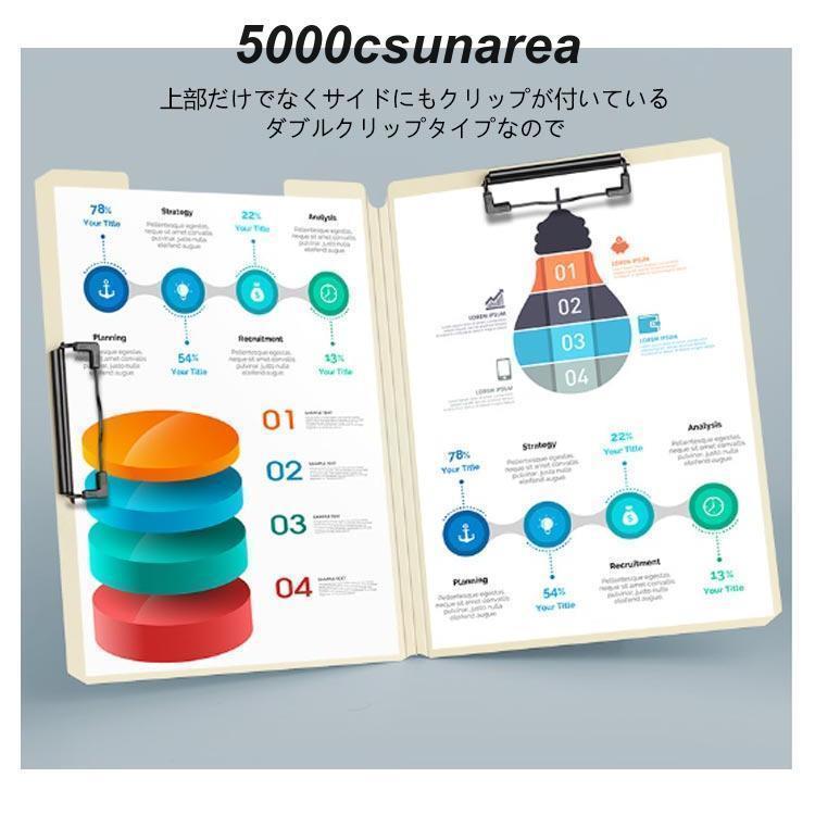 看護師 クリップ バインダー ファイル ナースグッズ 2枚セット 多機能 クリップボード バインダーケース A4 2枚セット 縦型 横型 ナー | ブランド登録なし | 09