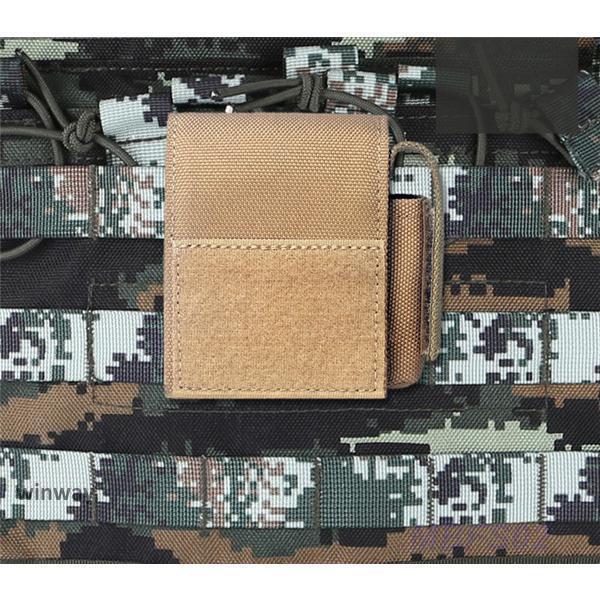 タバコケース シガレットケース キャンパス ベルトポーチ メンズ タバコ 大容量 マジックテープ 無地 マルチケース 撥水 | ブランド登録なし | 13