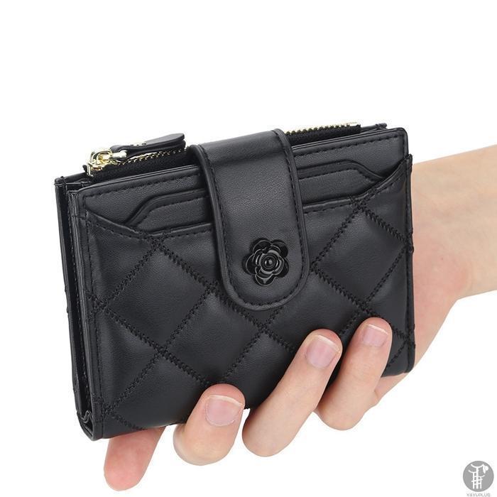 二つ折り財布 レディース 財布 大容量小銭入れ カード入れ お札入れ コンパクト 小さい財布 折りたたみ 二つ折 かわいいギフト | ブランド登録なし | 19