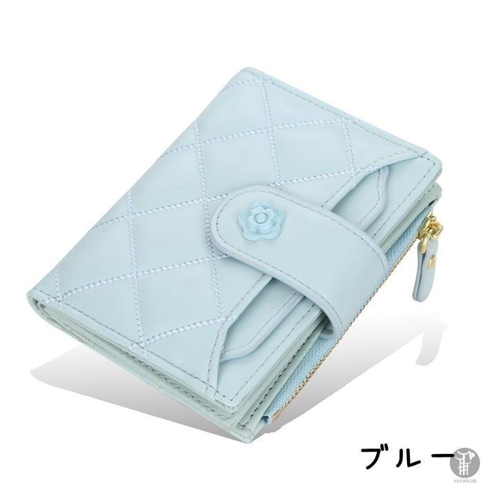 二つ折り財布 レディース 財布 大容量小銭入れ カード入れ お札入れ コンパクト 小さい財布 折りたたみ 二つ折 かわいいギフト | ブランド登録なし | 03