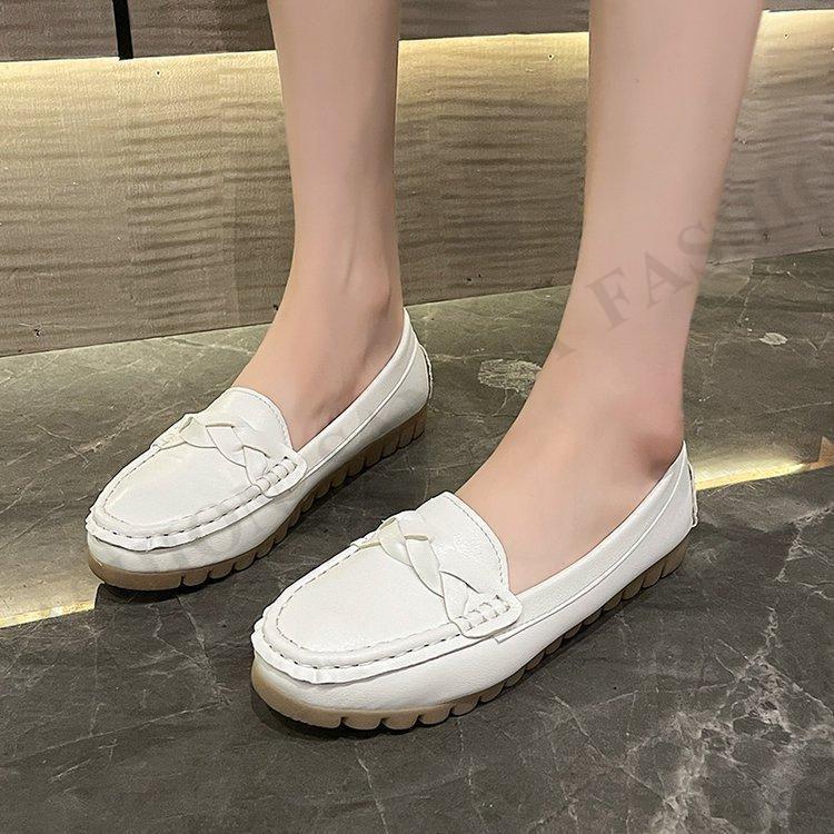 ローファー レディース スリッポン ドライビングシューズ モカシン 靴 カジュアル 女性用 痛くない ローヒール 幅広 疲れにくい フラットパンプス | ブランド登録なし | 12