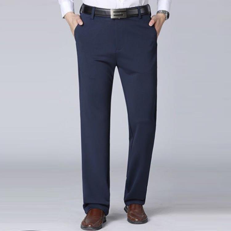 ビジネス シニア ウォッシャブル 夏用 チノパン 接触冷感 ストレッチ 春 夏用 ロングパンツ 長ズボン スラックス 裾上げ済み スリム 大きいサイズ | ブランド登録なし | 03