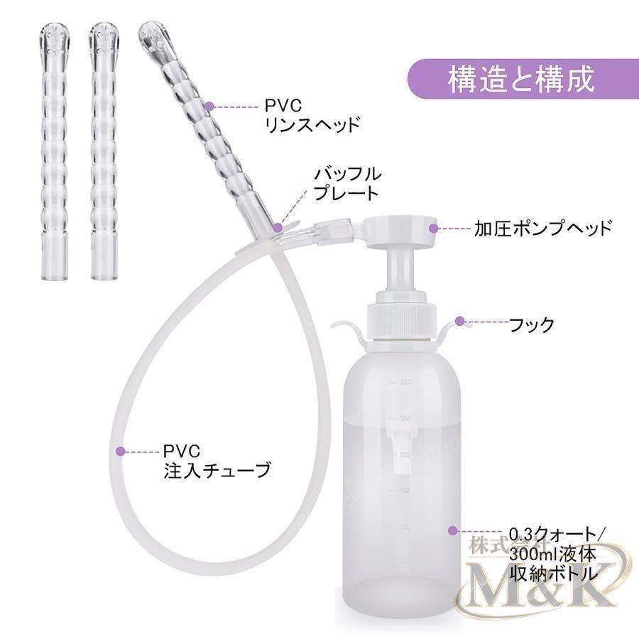 多目的洗浄器 浣腸器 手動ポンプ式 便秘浣腸シャワー アナル洗浄 デリケート 膣内洗浄 腸内洗浄 逆流防止 ビデ ケア 洗浄 清潔 | ブランド登録なし | 15