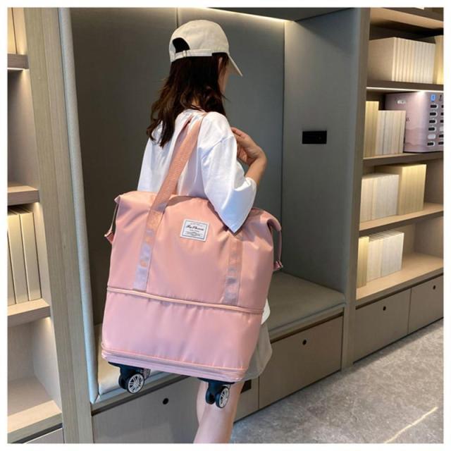 キャリーバッグ ボストンバッグ 軽量 3way 拡張可 旅行バッグ キャスター付き メンズ レディース 折りたたみ 乾湿分離 大容量 機内持ち込み | ブランド登録なし | 19