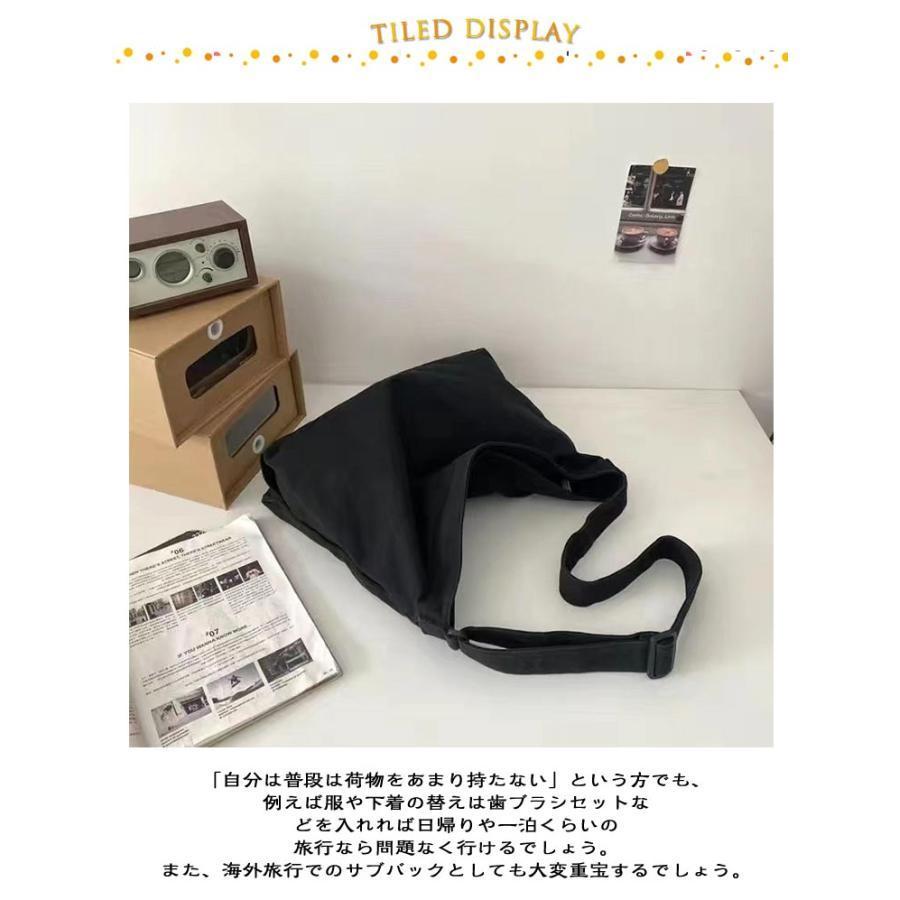 軽量 バッグ 実用的 ショルダーバッグ キャンバス 肩掛け ショルダー トート 大容量 大きめ ビッグバッグ トートバック 帆布 メンズ 大きいサイズ | ブランド登録なし | 09