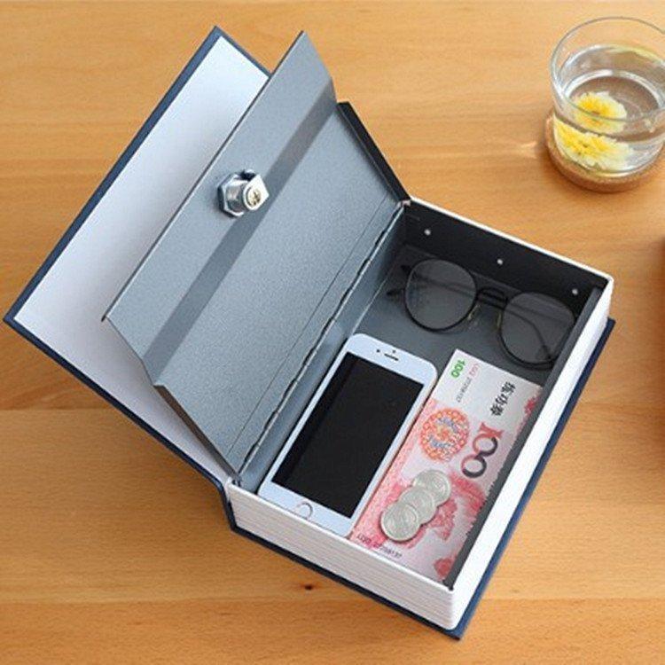 金庫 辞書型 本型 隠し金庫 小型 小物入れ ダイヤルタイプ 鍵付き 日用雑貨 防犯対策 家庭用 フラージュ セーフティボックス 本棚 ユニーク | ブランド登録なし | 03