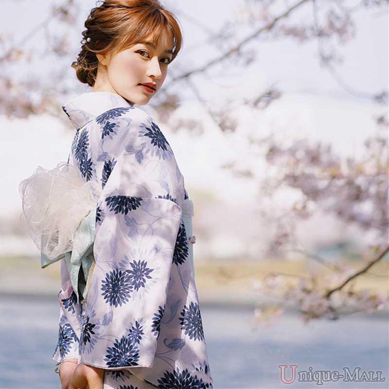 浴衣 レディース 花柄 和服 浴衣 女性用 コスチューム 浴衣 可愛い 和装 和風 着物 祭り 盆踊り プレゼント 花見 祭り浴衣セット ゆかた | ブランド登録なし | 05