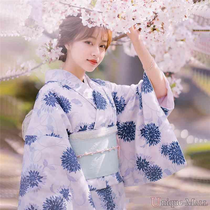 浴衣 レディース 花柄 和服 浴衣 女性用 コスチューム 浴衣 可愛い 和装 和風 着物 祭り 盆踊り プレゼント 花見 祭り浴衣セット ゆかた | ブランド登録なし | 06