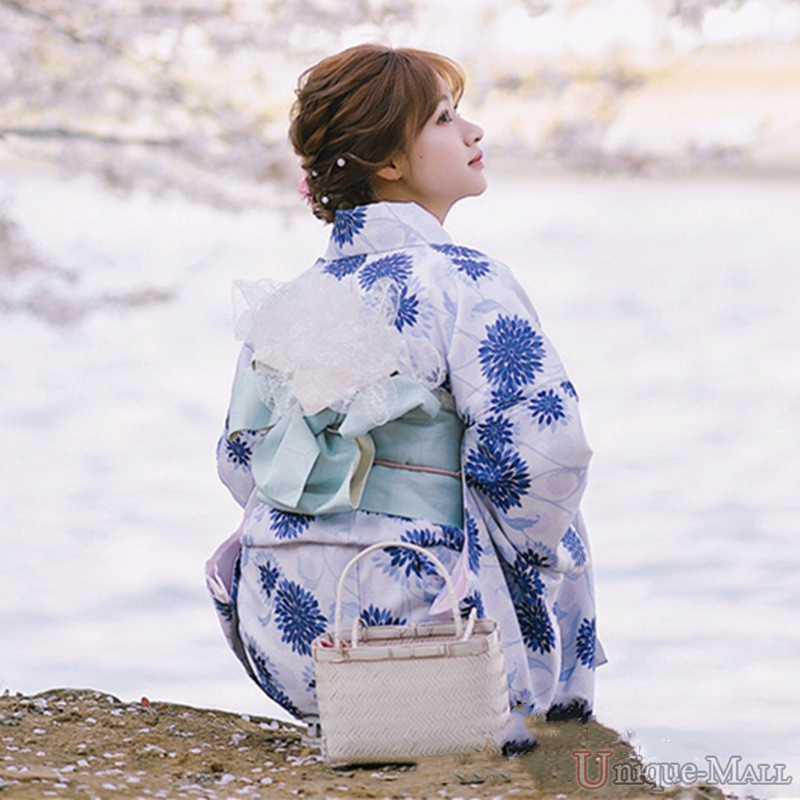 浴衣 レディース 花柄 和服 浴衣 女性用 コスチューム 浴衣 可愛い 和装 和風 着物 祭り 盆踊り プレゼント 花見 祭り浴衣セット ゆかた | ブランド登録なし | 09